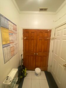 Restroom repair